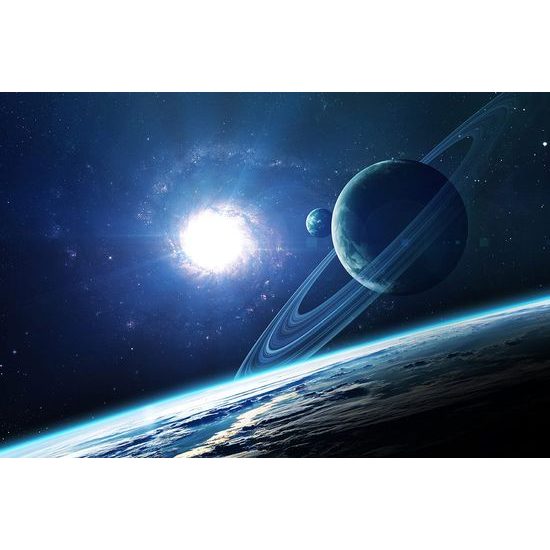 Tapéta bolygóról egy titokzatos univerzumban