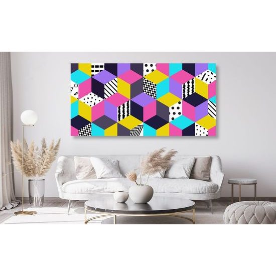 Kép színes kockák