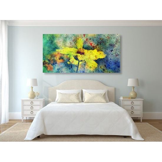 Kép virág retro kivitelben