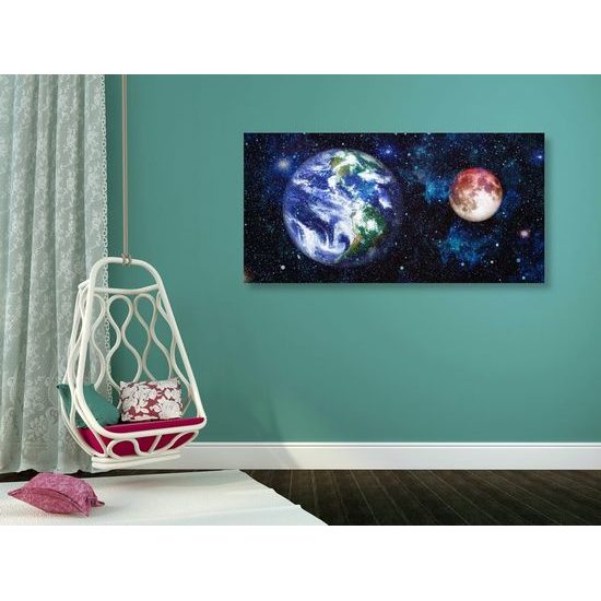 Kép akvarell világűr