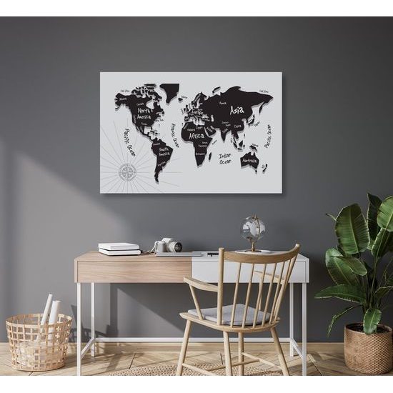 Parafa tábla érdekes világtérkép
