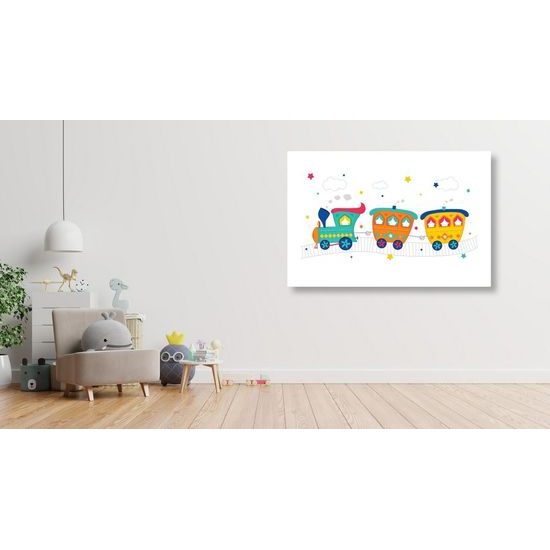 Kép gyönyörű mesevonat