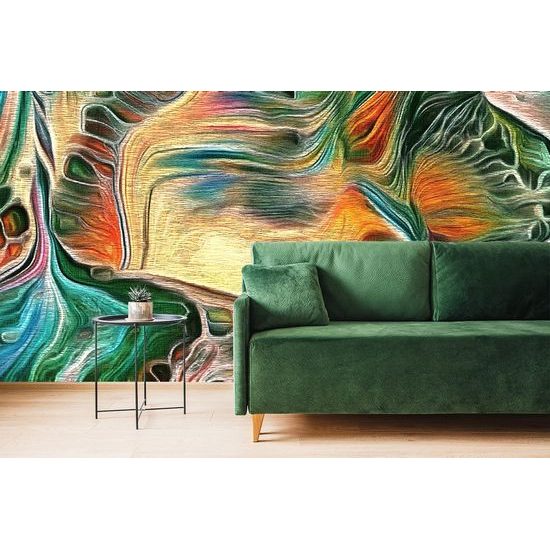 Pszichedelikus absztrakciós tapéta