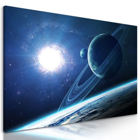 Kép bolygók a titokzatos világűrben