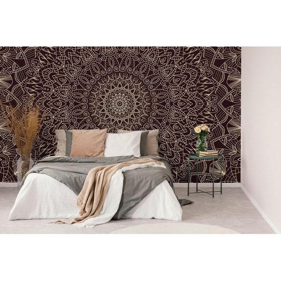 Öntapadó tapéta egy gyönyörűen kidolgozott Mandala