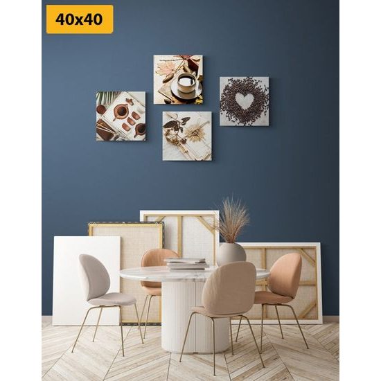 Képszett kávé formái