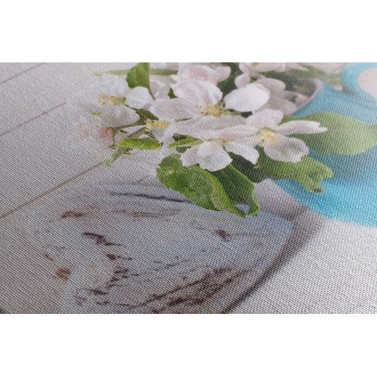 Kép csendélet fa háttérrel