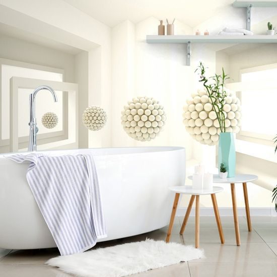 Labdák az űrben öntapadó tapéta