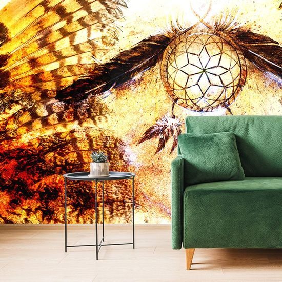 Álomfogó öntapadó tapéta indián elemekkel