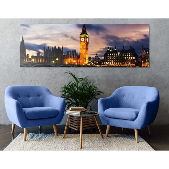 Kép kivilágított Big Ben