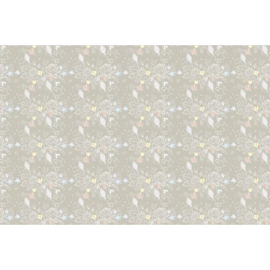 Tapéta finom virágok könnyed kivitelben