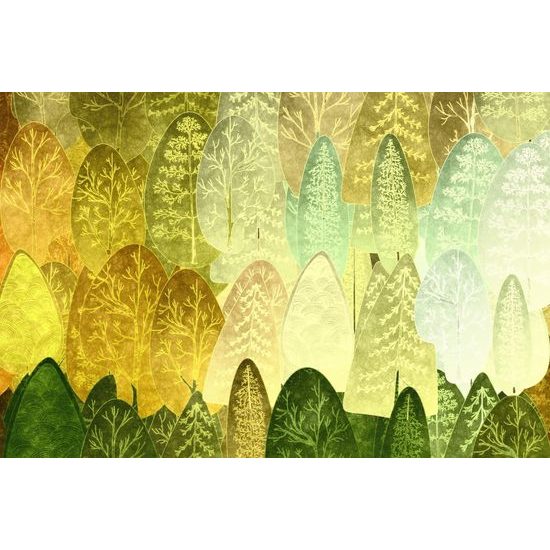 Kép mesebeli szabálytalan fák