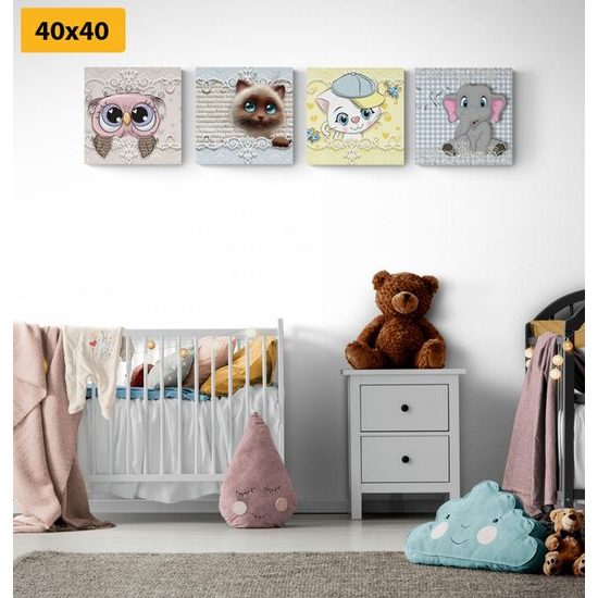 Képszett játékos állatkák