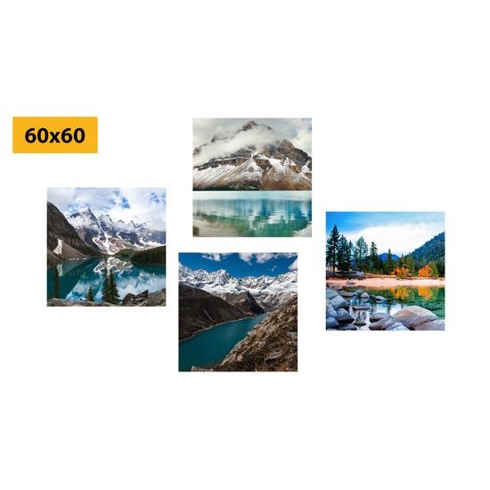 Képszett csodálatos hegyek