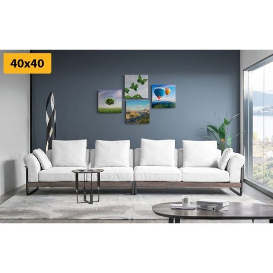 Képszett csodálatos természeti látvány