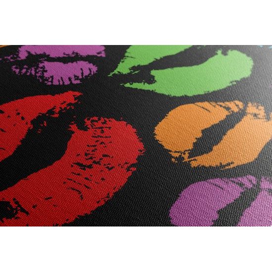 Kép pop art toll lenyomatok