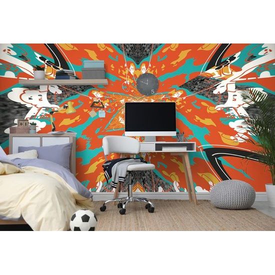 Öntapadó fotótapéta a csillagok szokatlan megjelenítése