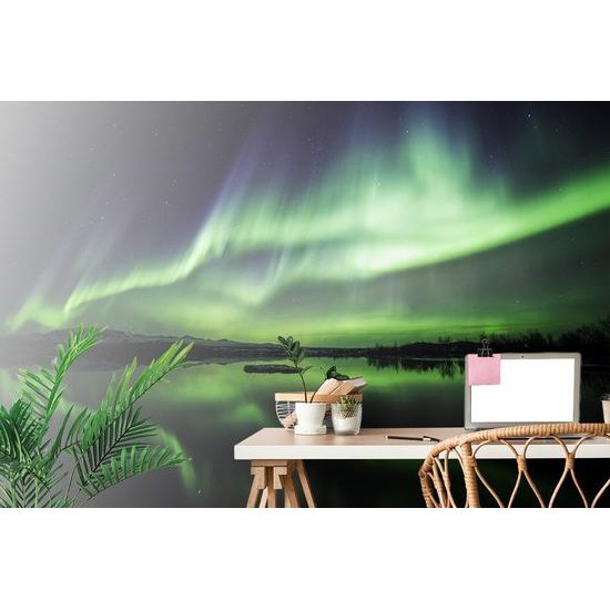 Fooöntapadó tapéta a csodálatos aurora borealis