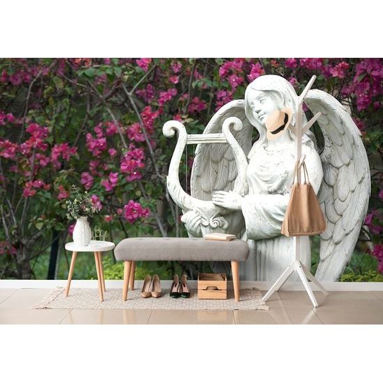 Egy angyal hangszerrel öntapadó tapéta