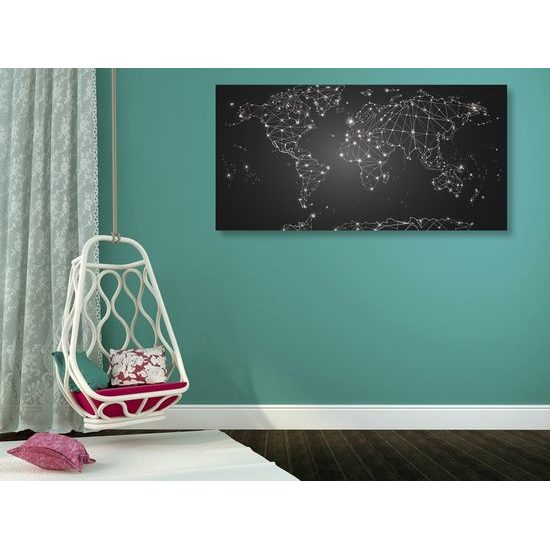 Parafa kép hálózatokból álló világtérkép