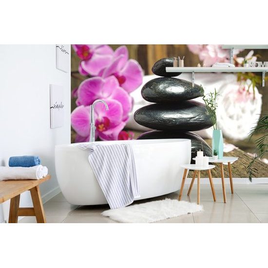 Öntapadó fotótapéta meditációs zen kövek