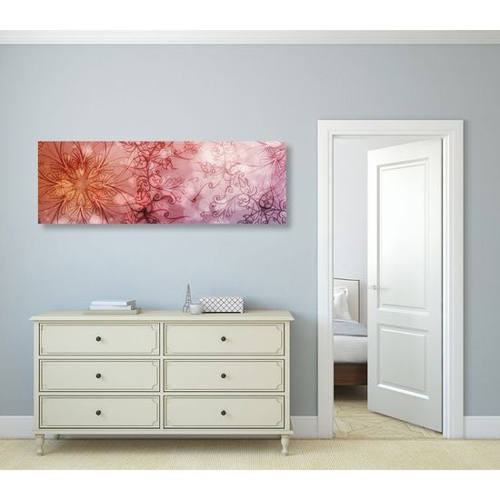 Kép rózsaszín Mandala