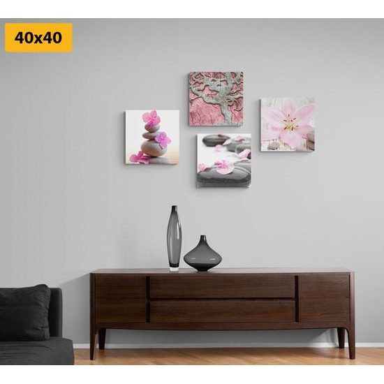 Képszett Feng Shui lágy kivitelben