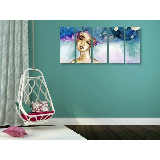 5 részes kép világűri tündér