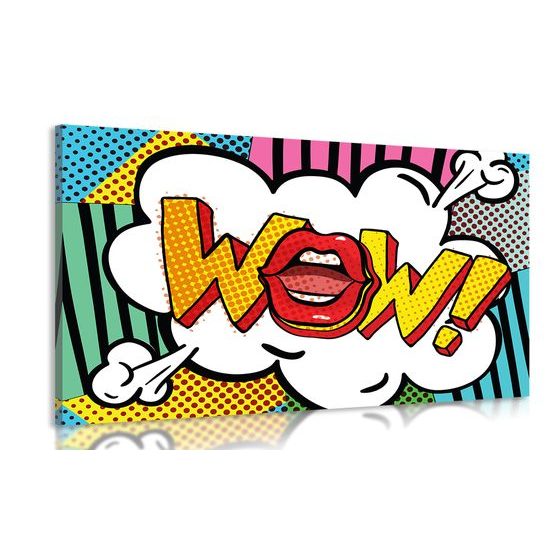 Kép pop art stílusban - WOW!