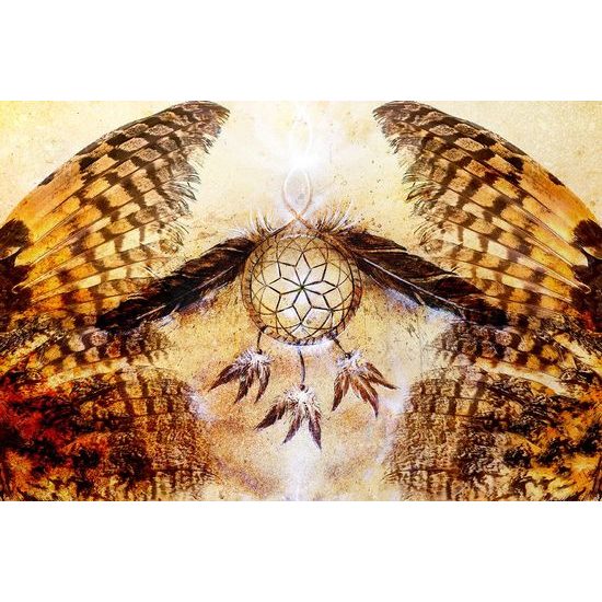 Álomfogó öntapadó tapéta indián elemekkel