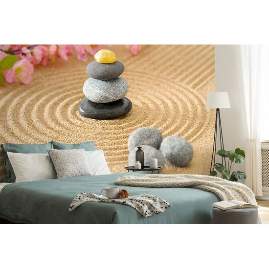 Öntapadó tapéta harmónia zen kövek