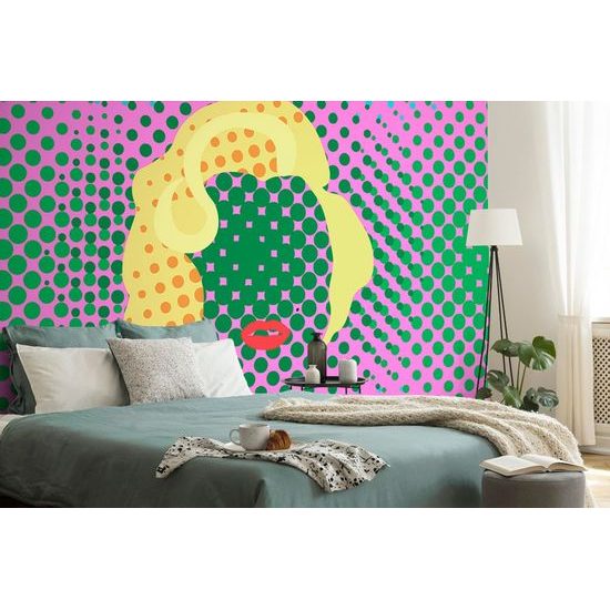 Öntapadó tapéta egyedi Marilyn Monroe pop art designban