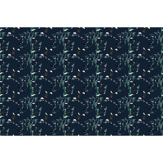 Tapéta élettel teli pillangók sötét változatban