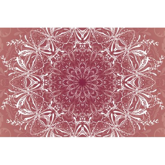 Öntapadó tapéta Mandala rózsaszín kivitelben