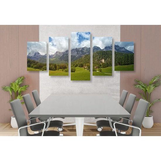 5 részes kép csodálatos természet az osztrák hegyekben