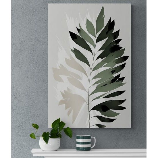 Kép minimalista páfrány