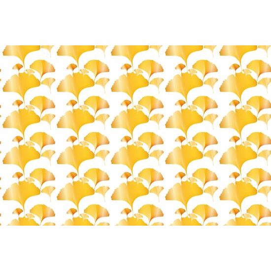 Tapéta fényűző arany levelek