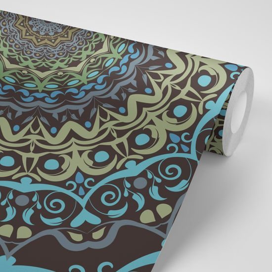 Öntapadó tapéta érdekes vintage Mandala