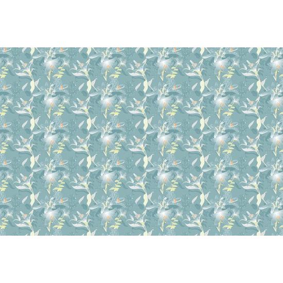 Tapéta varázsliliom kék kivitelben