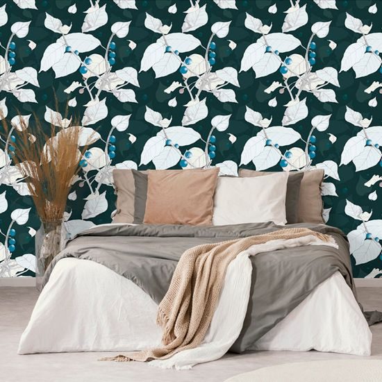 Tapéta áfonya bokrok