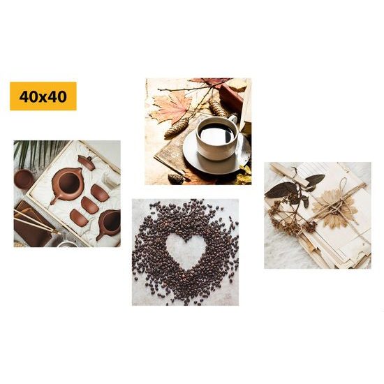 Képszett kávé formái