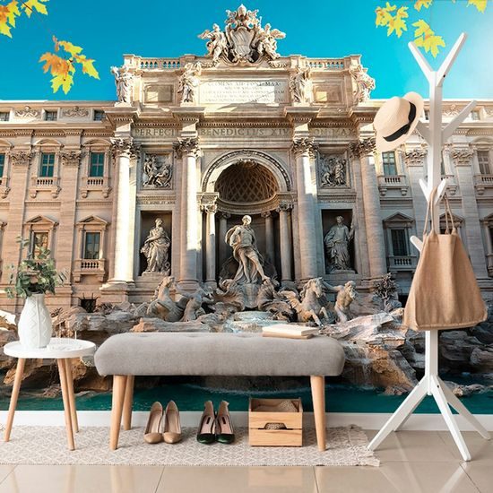 Öntapadó fotótapéta a híres Trevi-kút