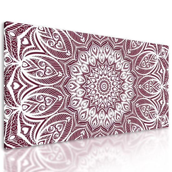 Kép végtelen Mandala rózsaszín kivitelben