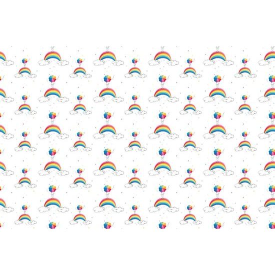 Öntapadó tapéta szivárvány eső