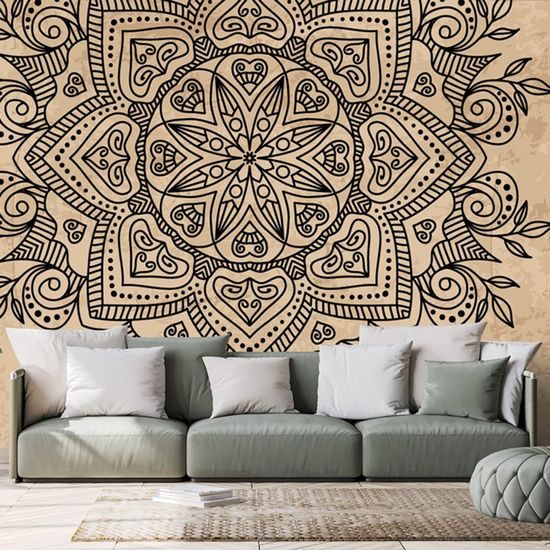 Öntapadó tapéta ősi Mandala