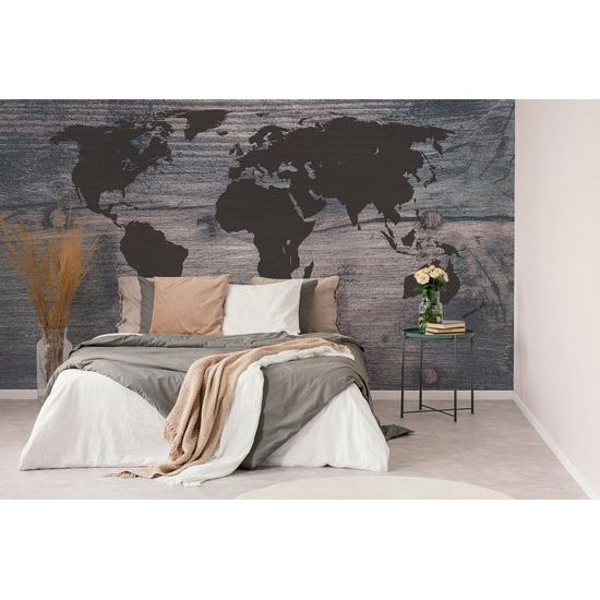 Tapéta művészi világtérkép