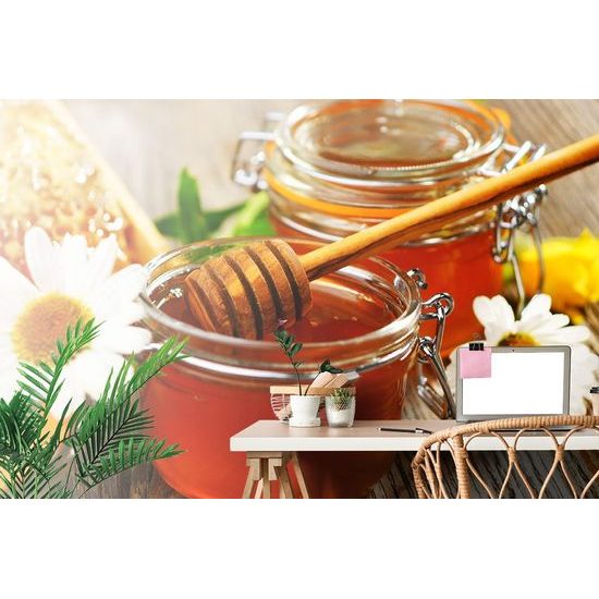 Fotótapéta mézes csendélet