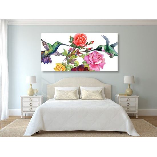 Kép festett kolibrik