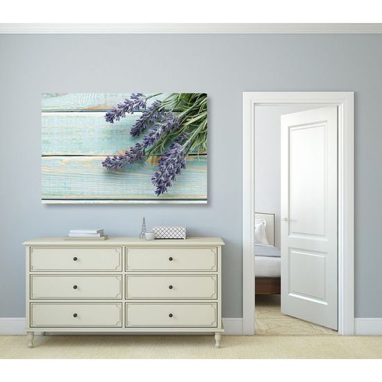 Kép növénykék a fa asztalon