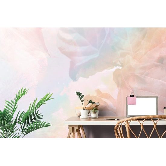 Tapéta pasztell absztrakció